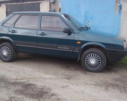 Зеленый ВАЗ 21099, объемом двигателя 1.5 л и пробегом 160 тыс. км за 1250 $, фото 11 на Automoto.ua