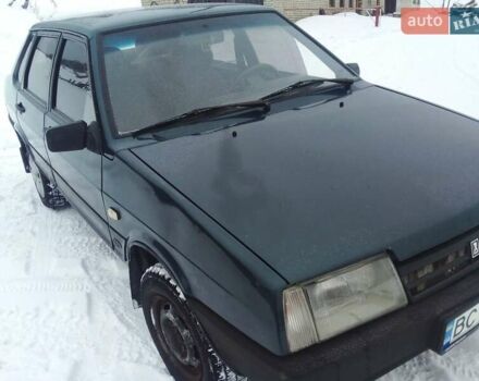 Зеленый ВАЗ 21099, объемом двигателя 1.5 л и пробегом 120 тыс. км за 2300 $, фото 4 на Automoto.ua