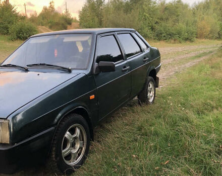 Зелений ВАЗ 21099, об'ємом двигуна 1.5 л та пробігом 200 тис. км за 900 $, фото 2 на Automoto.ua