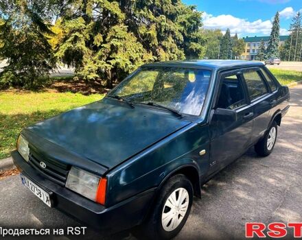 Зеленый ВАЗ 21099, объемом двигателя 1.5 л и пробегом 75 тыс. км за 1500 $, фото 5 на Automoto.ua
