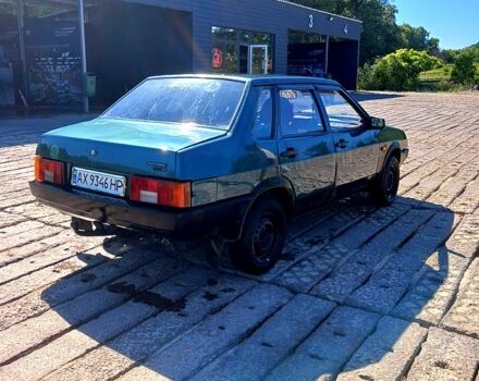 Зеленый ВАЗ 21099, объемом двигателя 15 л и пробегом 500 тыс. км за 620 $, фото 3 на Automoto.ua