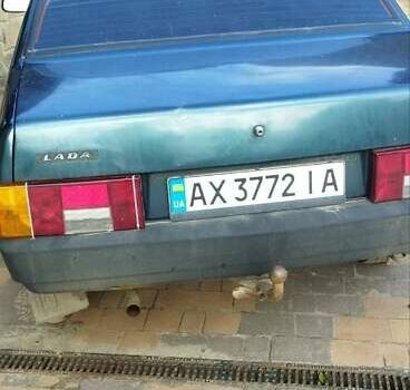 Зеленый ВАЗ 21099, объемом двигателя 1.5 л и пробегом 280 тыс. км за 1500 $, фото 3 на Automoto.ua