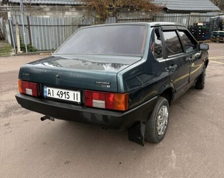 Зеленый ВАЗ 21099, объемом двигателя 1.5 л и пробегом 170 тыс. км за 1400 $, фото 3 на Automoto.ua