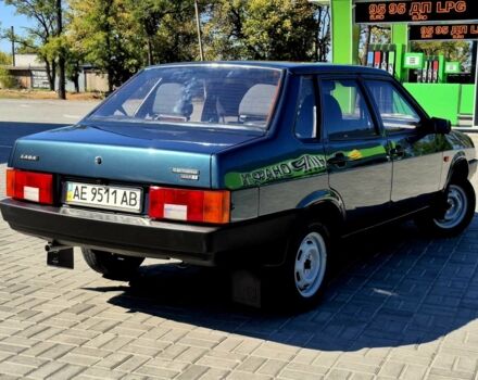 Зеленый ВАЗ 21099, объемом двигателя 2 л и пробегом 126 тыс. км за 2600 $, фото 13 на Automoto.ua