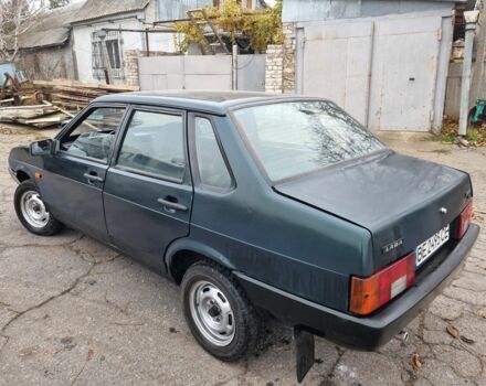 Зеленый ВАЗ 21099, объемом двигателя 0 л и пробегом 123 тыс. км за 1300 $, фото 2 на Automoto.ua