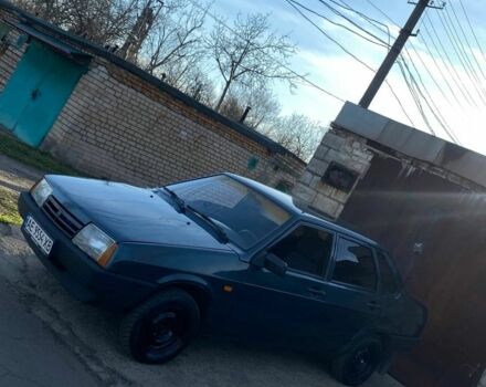 Зеленый ВАЗ 21099, объемом двигателя 1.5 л и пробегом 300 тыс. км за 2050 $, фото 4 на Automoto.ua