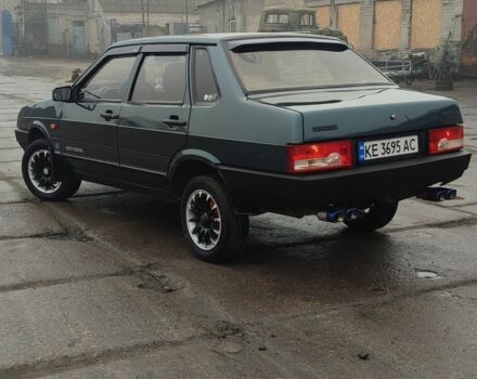 Зелений ВАЗ 21099, об'ємом двигуна 1.5 л та пробігом 62 тис. км за 1999 $, фото 2 на Automoto.ua
