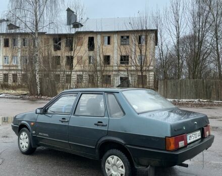 Зеленый ВАЗ 21099, объемом двигателя 1.5 л и пробегом 300 тыс. км за 1700 $, фото 2 на Automoto.ua