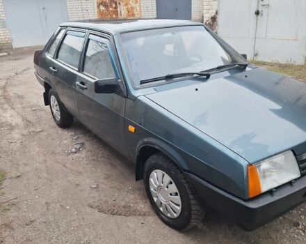 Зелений ВАЗ 21099, об'ємом двигуна 1.5 л та пробігом 211 тис. км за 1504 $, фото 2 на Automoto.ua