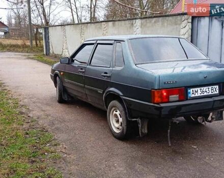 Зеленый ВАЗ 21099, объемом двигателя 1.5 л и пробегом 220 тыс. км за 1500 $, фото 7 на Automoto.ua