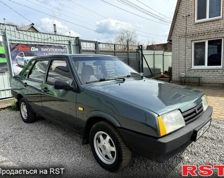 Зеленый ВАЗ 21099, объемом двигателя 1.5 л и пробегом 202 тыс. км за 2000 $, фото 4 на Automoto.ua