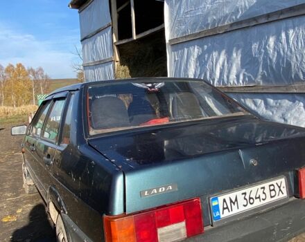 Зеленый ВАЗ 21099, объемом двигателя 1.5 л и пробегом 288 тыс. км за 1000 $, фото 4 на Automoto.ua