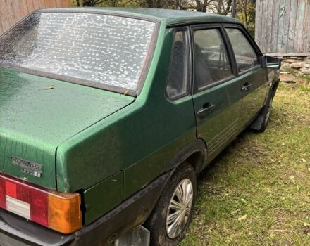 Зеленый ВАЗ 21099, объемом двигателя 1.5 л и пробегом 280 тыс. км за 800 $, фото 3 на Automoto.ua