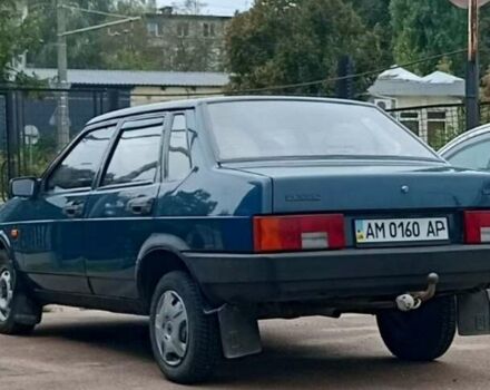 Зелений ВАЗ 21099, об'ємом двигуна 1.6 л та пробігом 146 тис. км за 1200 $, фото 4 на Automoto.ua