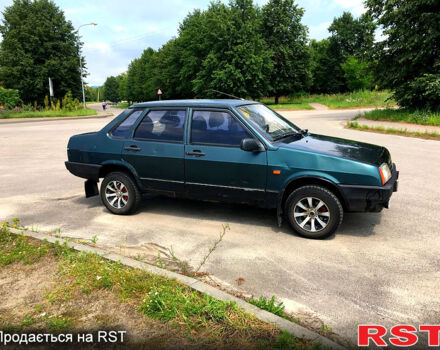 Зеленый ВАЗ 21099, объемом двигателя 1.5 л и пробегом 0 тыс. км за 1300 $, фото 1 на Automoto.ua