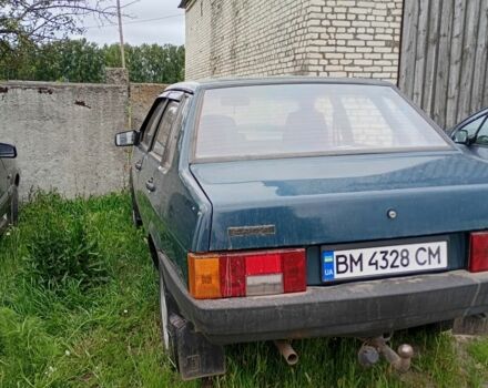 Зеленый ВАЗ 21099, объемом двигателя 1.5 л и пробегом 300 тыс. км за 1200 $, фото 2 на Automoto.ua