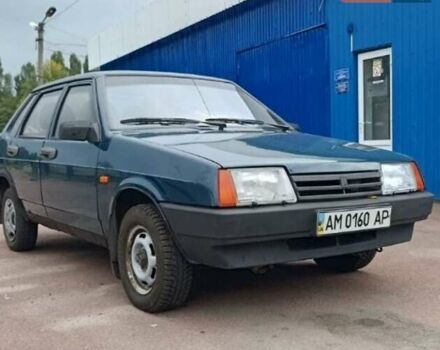 Зелений ВАЗ 21099, об'ємом двигуна 1.6 л та пробігом 146 тис. км за 1200 $, фото 1 на Automoto.ua