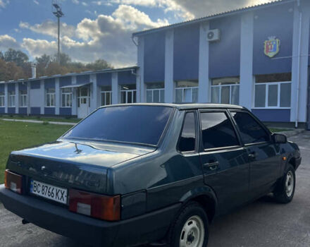 Зеленый ВАЗ 21099, объемом двигателя 1.6 л и пробегом 120 тыс. км за 1900 $, фото 5 на Automoto.ua