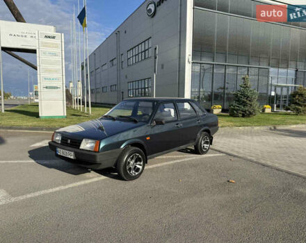 Зеленый ВАЗ 21099, объемом двигателя 1.5 л и пробегом 99 тыс. км за 2900 $, фото 12 на Automoto.ua