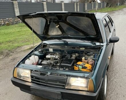 Зеленый ВАЗ 21099, объемом двигателя 1.5 л и пробегом 130 тыс. км за 1500 $, фото 6 на Automoto.ua