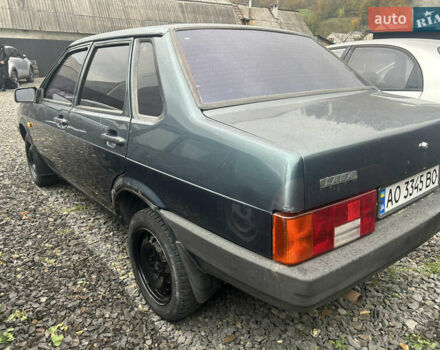 Зеленый ВАЗ 21099, объемом двигателя 1.5 л и пробегом 155 тыс. км за 1150 $, фото 8 на Automoto.ua