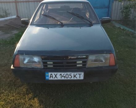 Зелений ВАЗ 21099, об'ємом двигуна 1.5 л та пробігом 328 тис. км за 950 $, фото 1 на Automoto.ua
