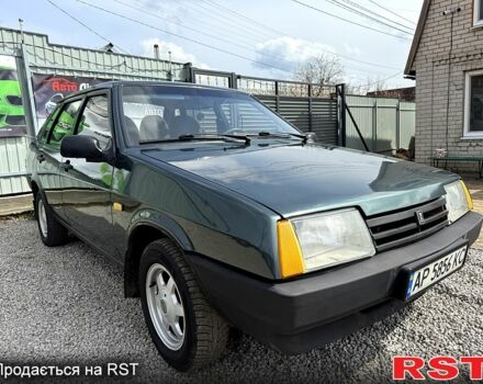 Зеленый ВАЗ 21099, объемом двигателя 1.5 л и пробегом 202 тыс. км за 2000 $, фото 5 на Automoto.ua