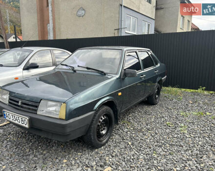 Зеленый ВАЗ 21099, объемом двигателя 1.5 л и пробегом 155 тыс. км за 1150 $, фото 2 на Automoto.ua
