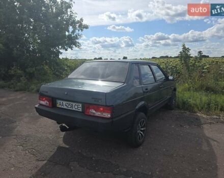 Зеленый ВАЗ 21099, объемом двигателя 1.5 л и пробегом 76 тыс. км за 2300 $, фото 1 на Automoto.ua