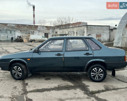 Зеленый ВАЗ 21099, объемом двигателя 1.5 л и пробегом 148 тыс. км за 1750 $, фото 5 на Automoto.ua
