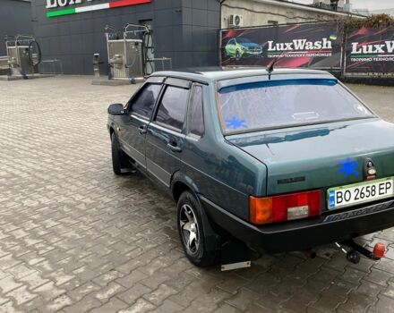Зеленый ВАЗ 21099, объемом двигателя 1.5 л и пробегом 188 тыс. км за 1800 $, фото 4 на Automoto.ua