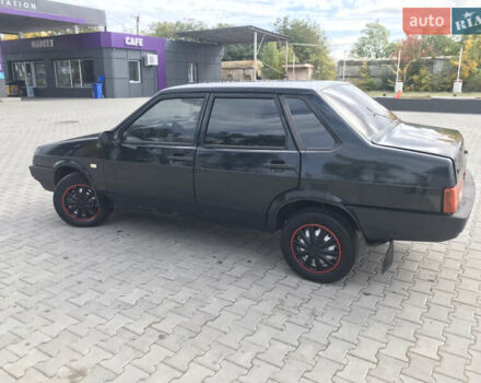 Зеленый ВАЗ 21099, объемом двигателя 1.5 л и пробегом 187 тыс. км за 1799 $, фото 3 на Automoto.ua
