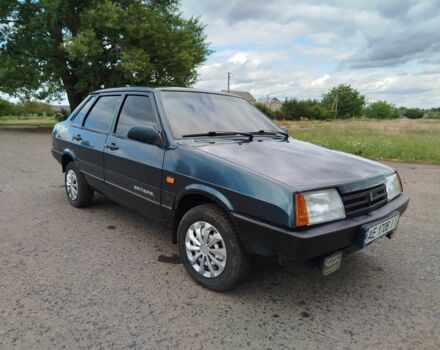 Зеленый ВАЗ 21099, объемом двигателя 1.5 л и пробегом 200 тыс. км за 1800 $, фото 2 на Automoto.ua