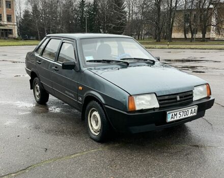 Зеленый ВАЗ 21099, объемом двигателя 1.5 л и пробегом 300 тыс. км за 1700 $, фото 7 на Automoto.ua