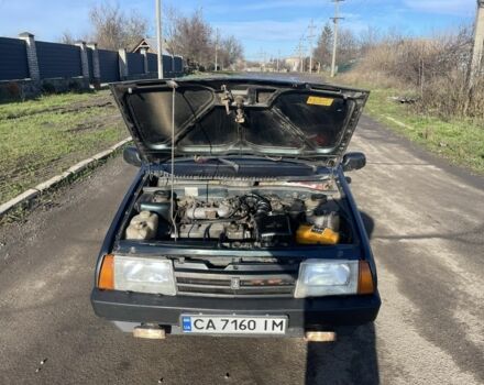 Зеленый ВАЗ 21099, объемом двигателя 1.5 л и пробегом 102 тыс. км за 1350 $, фото 5 на Automoto.ua