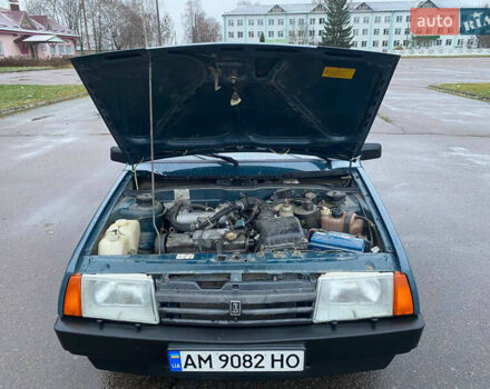 Зеленый ВАЗ 21099, объемом двигателя 1.6 л и пробегом 104 тыс. км за 2100 $, фото 7 на Automoto.ua