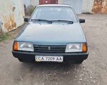 Зелений ВАЗ 21099, об'ємом двигуна 1.5 л та пробігом 211 тис. км за 1504 $, фото 1 на Automoto.ua