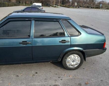 Зеленый ВАЗ 21099, объемом двигателя 1.5 л и пробегом 300 тыс. км за 2200 $, фото 4 на Automoto.ua