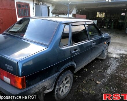 Зеленый ВАЗ 21099, объемом двигателя 1.5 л и пробегом 246 тыс. км за 1550 $, фото 6 на Automoto.ua