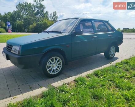 Зеленый ВАЗ 21099, объемом двигателя 1.5 л и пробегом 181 тыс. км за 2200 $, фото 7 на Automoto.ua