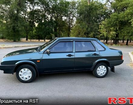 Зеленый ВАЗ 21099, объемом двигателя 1.5 л и пробегом 298 тыс. км за 2750 $, фото 3 на Automoto.ua