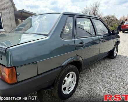 Зеленый ВАЗ 21099, объемом двигателя 1.5 л и пробегом 202 тыс. км за 2000 $, фото 8 на Automoto.ua