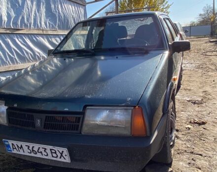 Зеленый ВАЗ 21099, объемом двигателя 1.5 л и пробегом 288 тыс. км за 1000 $, фото 5 на Automoto.ua