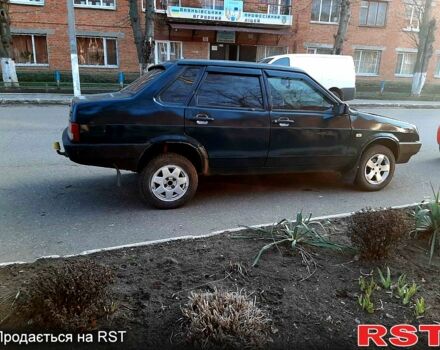Зеленый ВАЗ 21099, объемом двигателя 15 л и пробегом 100 тыс. км за 1300 $, фото 2 на Automoto.ua