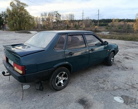 Зеленый ВАЗ 21099, объемом двигателя 0 л и пробегом 234 тыс. км за 1750 $, фото 2 на Automoto.ua