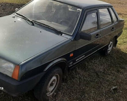Зелений ВАЗ 21099, об'ємом двигуна 1.6 л та пробігом 192 тис. км за 2350 $, фото 2 на Automoto.ua