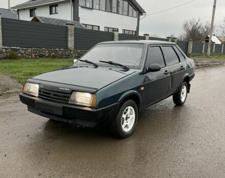 Зеленый ВАЗ 21099, объемом двигателя 1.5 л и пробегом 130 тыс. км за 1500 $, фото 7 на Automoto.ua