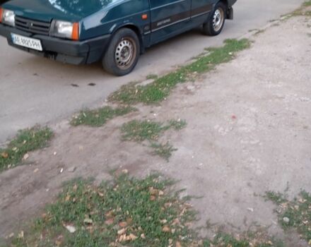 Зеленый ВАЗ 21099, объемом двигателя 1 л и пробегом 1 тыс. км за 1450 $, фото 1 на Automoto.ua