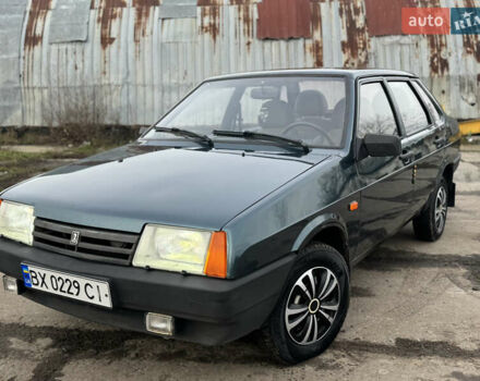 Зеленый ВАЗ 21099, объемом двигателя 1.5 л и пробегом 148 тыс. км за 1750 $, фото 3 на Automoto.ua