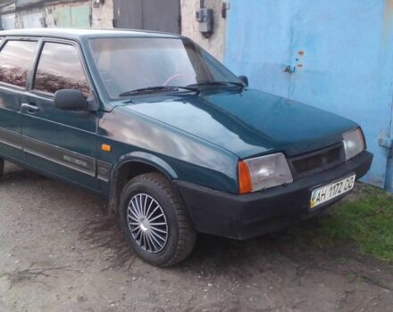 Зеленый ВАЗ 21099, объемом двигателя 1.5 л и пробегом 160 тыс. км за 1250 $, фото 13 на Automoto.ua